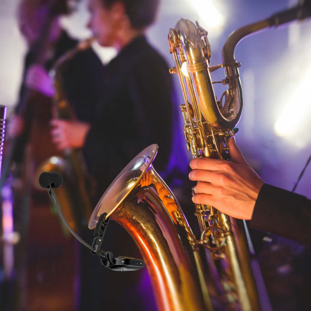 Kimafun KM-U308A Wireless Sax Microphone System-wireless-Kimafun- Hermes Music